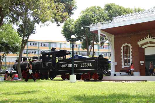 Antiga Estação Ferroviaria do Parque Reducto em Miraflores.